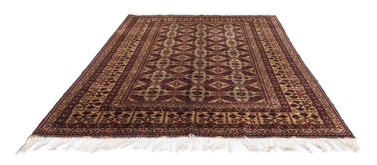 Afghan Rug - 283 x 199 cm - brown