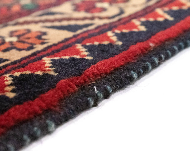 Afghan Rug - 283 x 201 cm - brown