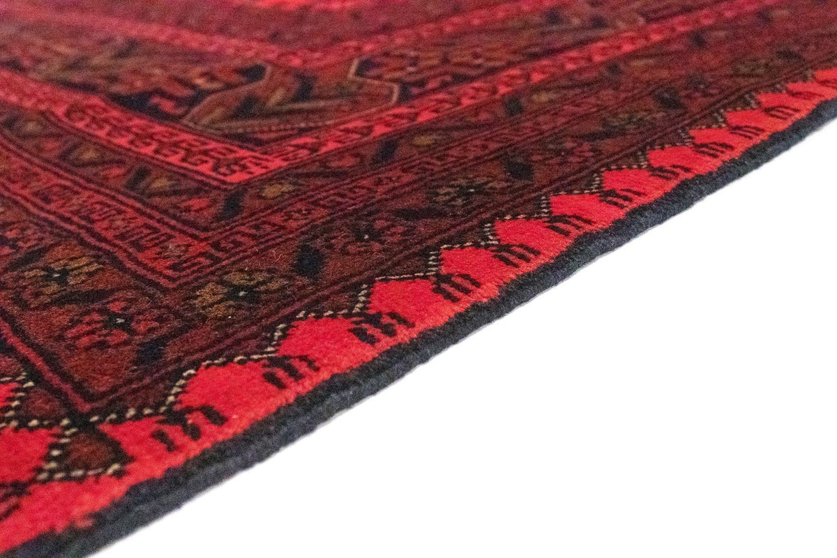 Afghan Rug - Kunduz - 300 x 198 cm - red