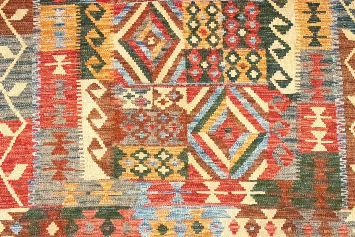 Kelim Rug - Oriental - 203 x 154 cm - orange