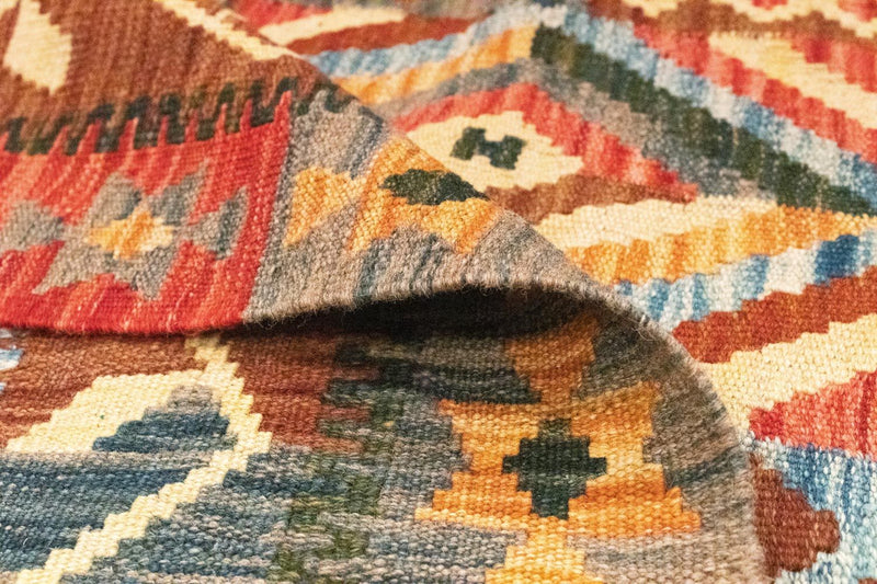 Kelim Rug - Oriental - 203 x 154 cm - orange