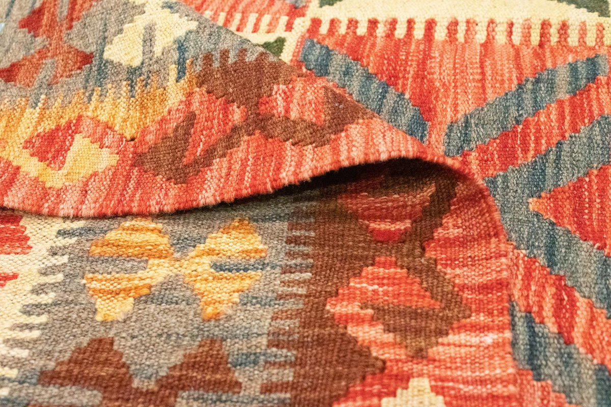 Kelim Rug - Oriental - 206 x 154 cm - orange