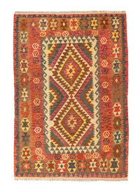 Kelim Rug - Oriental - 203 x 148 cm - orange