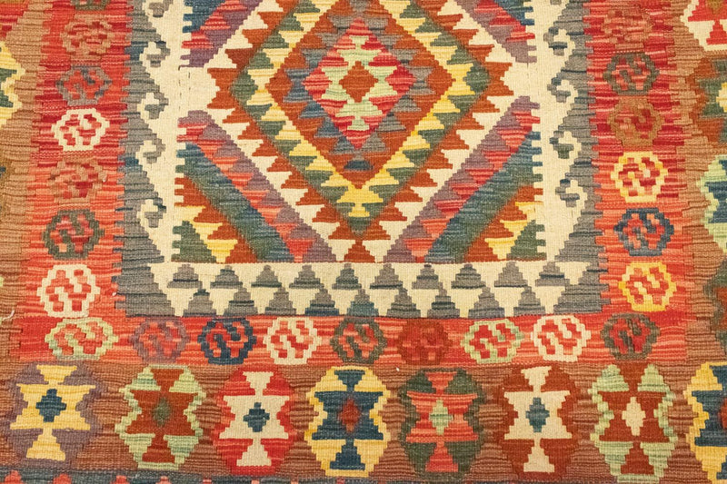 Kelim Rug - Oriental - 203 x 148 cm - orange