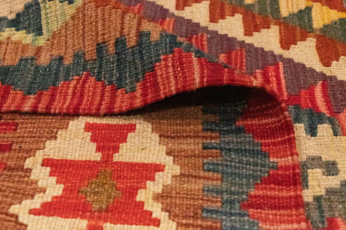 Kelim Rug - Oriental - 203 x 148 cm - orange