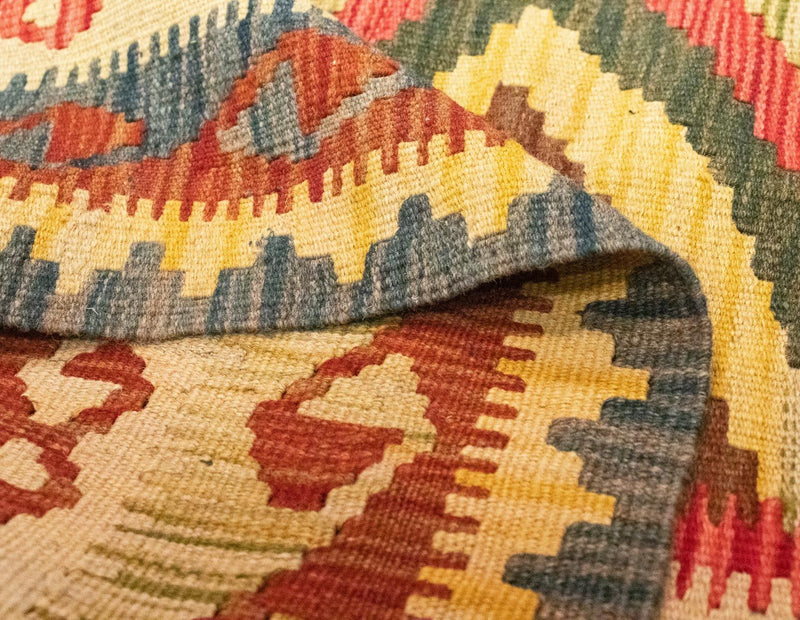 Kelim Rug - Oriental - 207 x 139 cm - multicolored