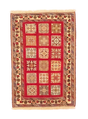 Perser Rug - Nomadic - 121 x 81 cm - red