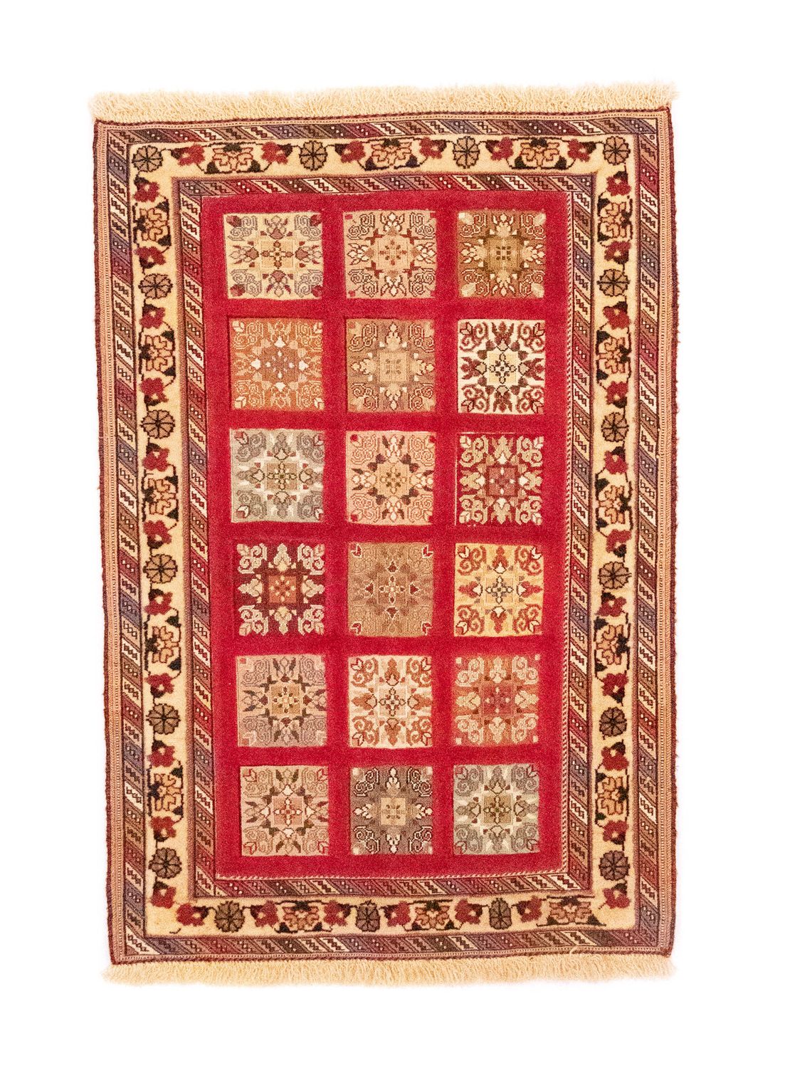 Perser Rug - Nomadic - 121 x 81 cm - red