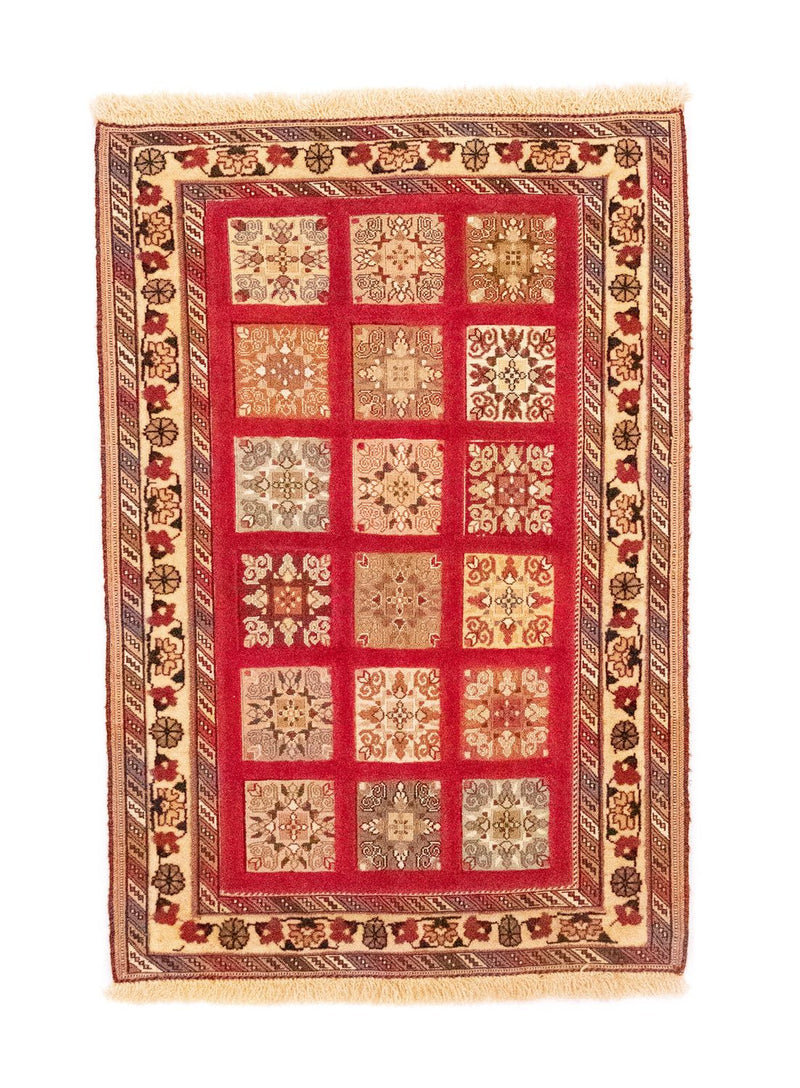 Perser Rug - Nomadic - 121 x 81 cm - red