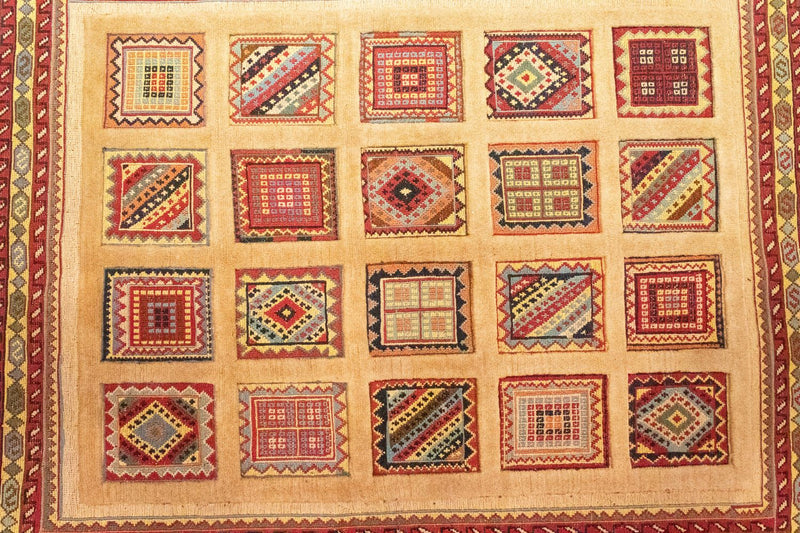 Perser Rug - Nomadic - 149 x 121 cm - red