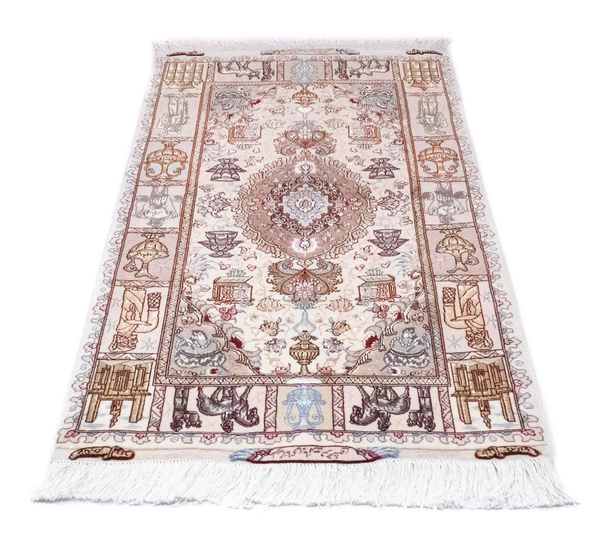 Perser Rug - Tabriz - Royal - 134 x 75 cm - beige