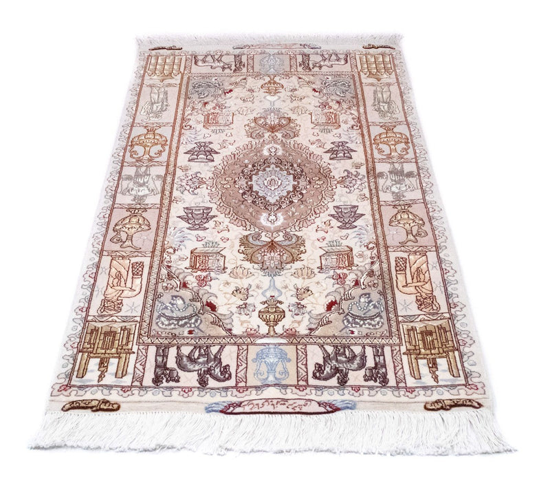 Perser Rug - Tabriz - Royal - 134 x 75 cm - beige