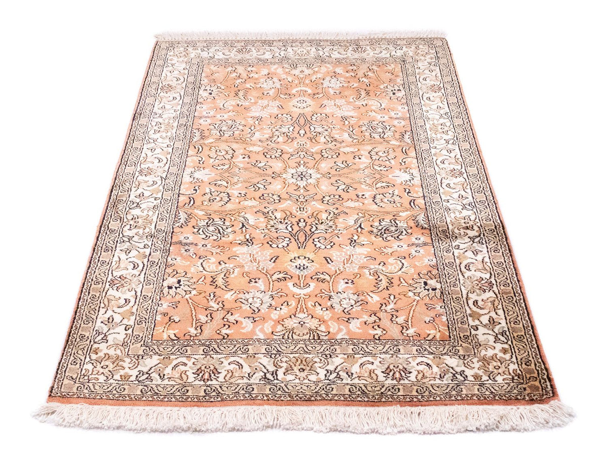 Silk Rug - Kashmir Silk - 122 x 76 cm - orange