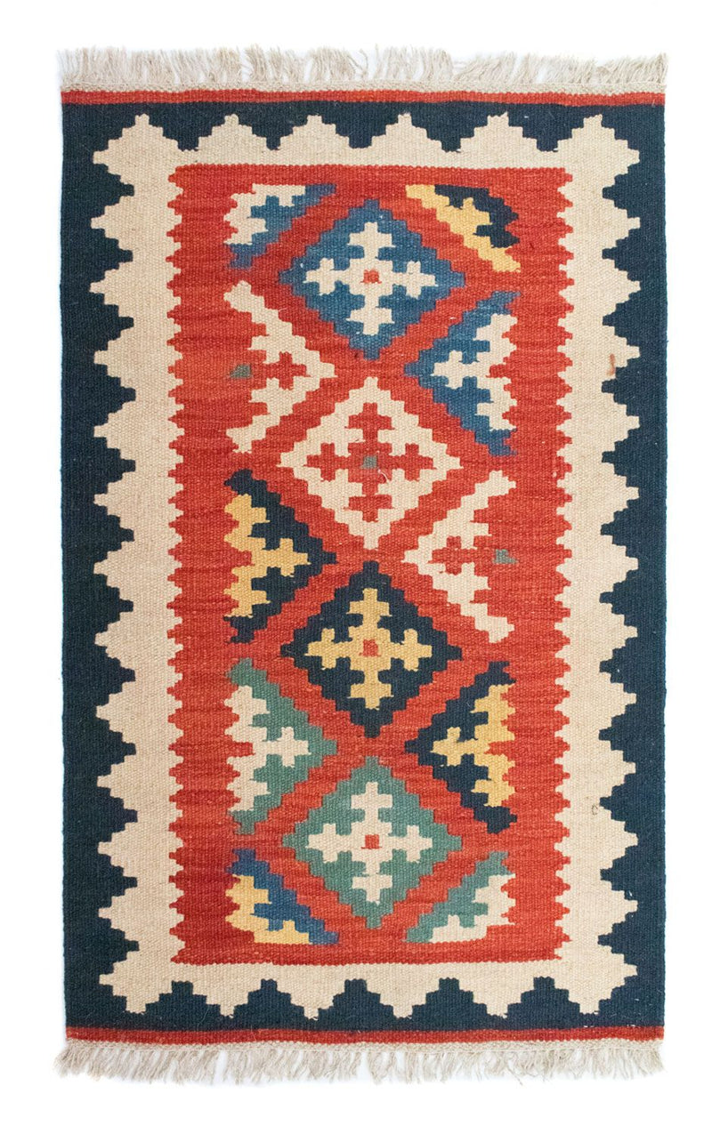 Kelim Rug - Oriental - 97 x 60 cm - orange
