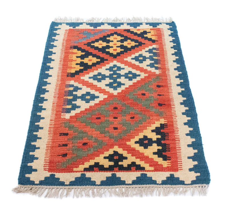 Kelim Rug - Oriental - 95 x 64 cm - orange