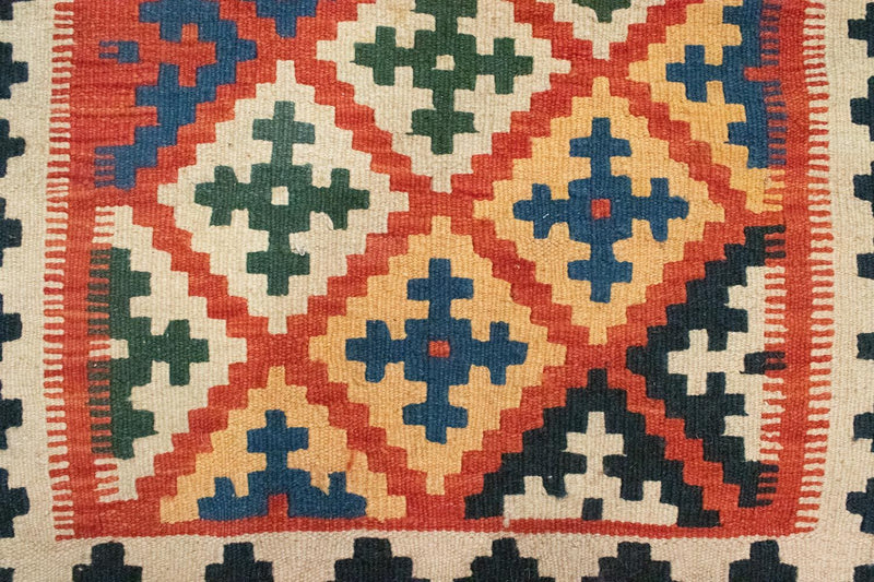 Kelim Rug - Oriental - 92 x 65 cm - orange