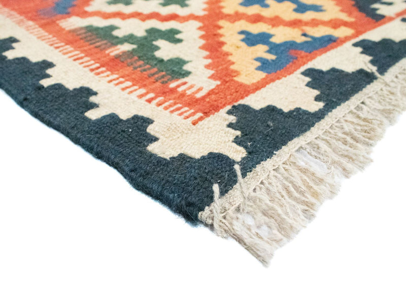 Kelim Rug - Oriental - 92 x 65 cm - orange