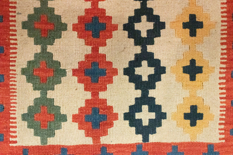 Kelim Rug - Oriental - 90 x 60 cm - beige