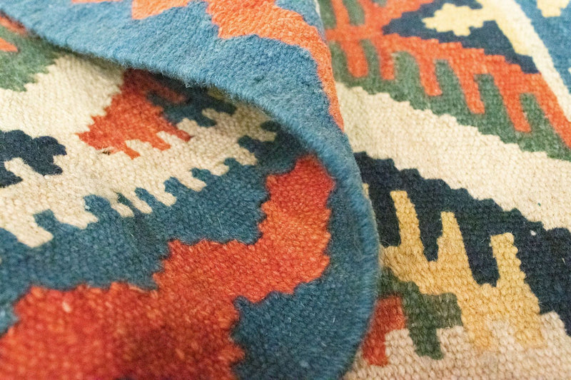 Kelim Rug - Oriental - 90 x 64 cm - beige