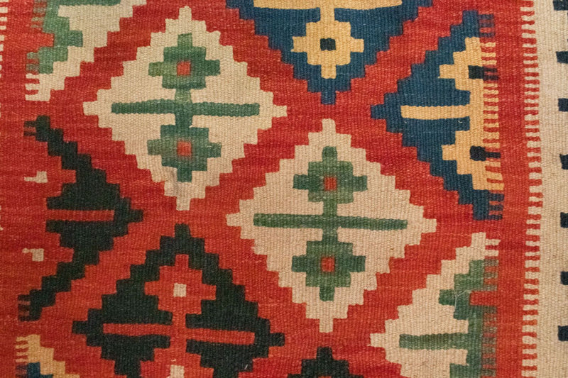 Kelim Rug - Oriental - 92 x 62 cm - multicolored