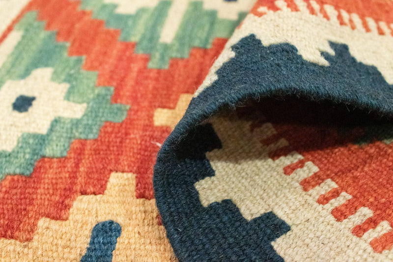 Kelim Rug - Oriental - 92 x 62 cm - multicolored