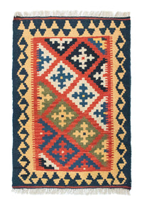 Kelim Rug - Oriental - 90 x 62 cm - orange