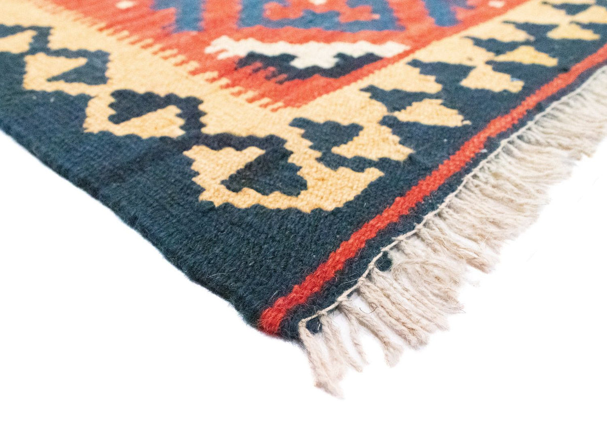 Kelim Rug - Oriental - 90 x 62 cm - orange