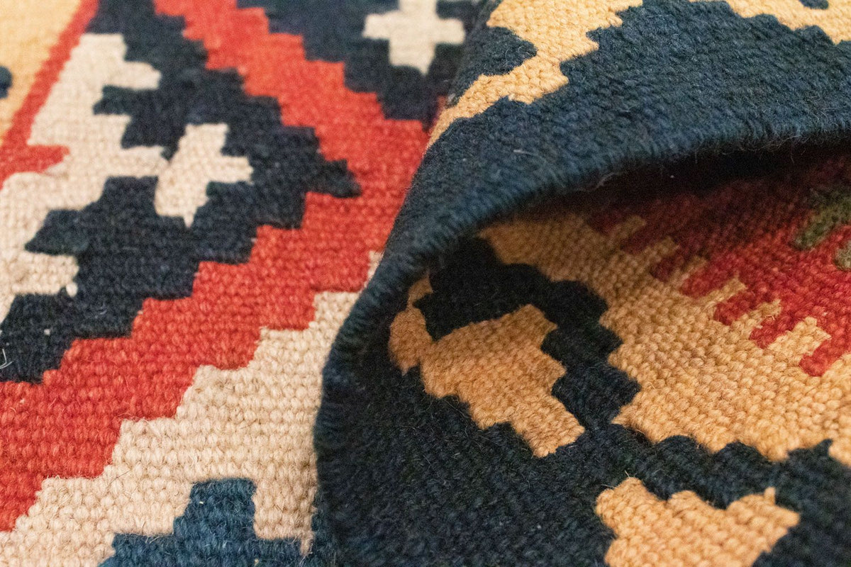 Kelim Rug - Oriental - 90 x 62 cm - orange