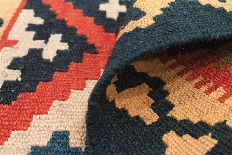 Kelim Rug - Oriental - 90 x 62 cm - orange