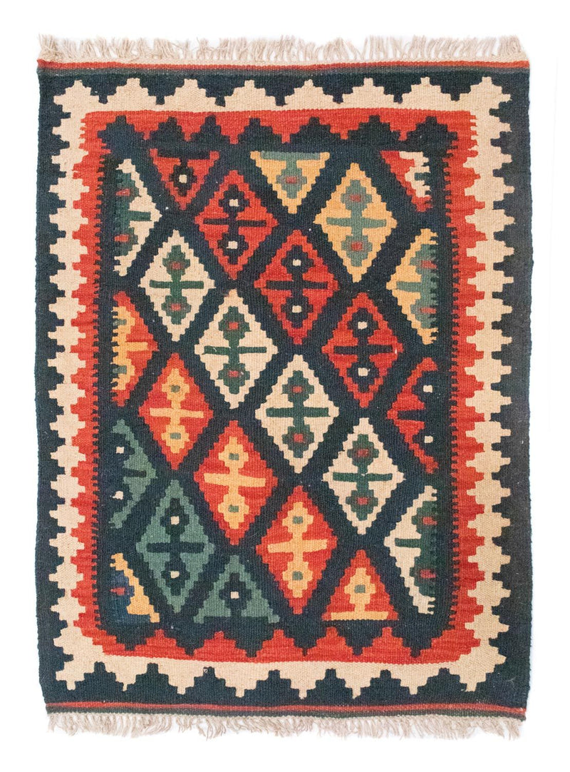 Kelim Rug - Oriental - 95 x 70 cm - multicolored