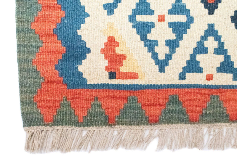 Kelim Rug - Oriental - 90 x 65 cm - beige