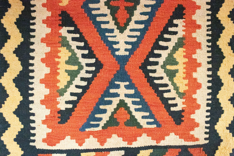 Kelim Rug - Oriental - 90 x 65 cm - orange