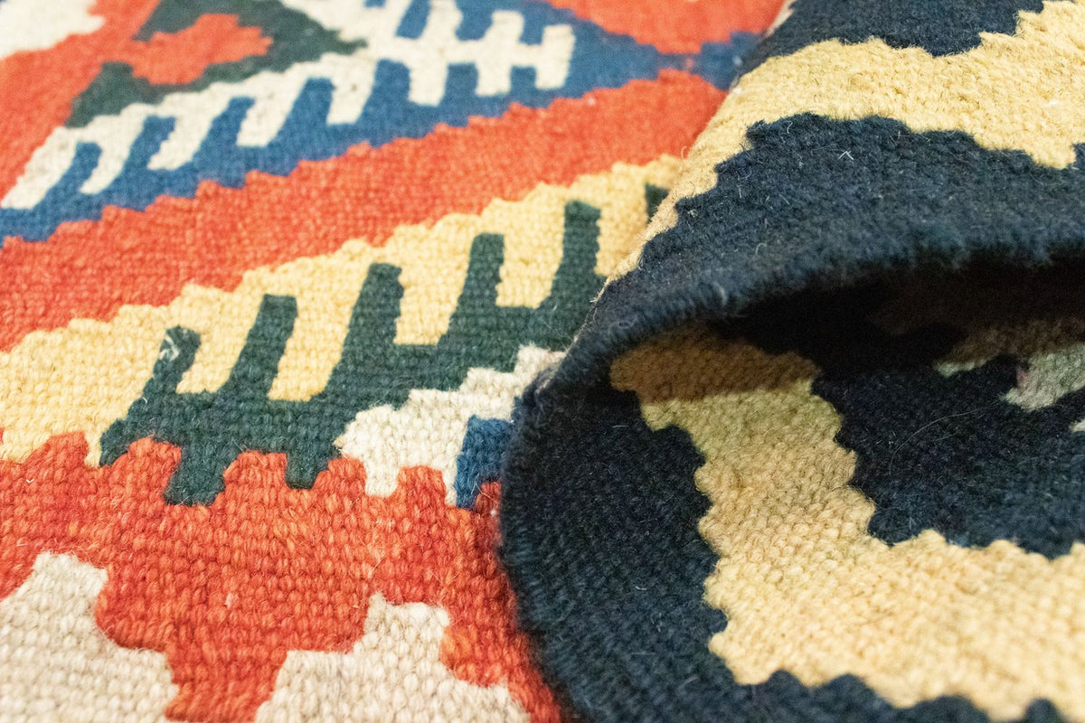 Kelim Rug - Oriental - 90 x 65 cm - orange