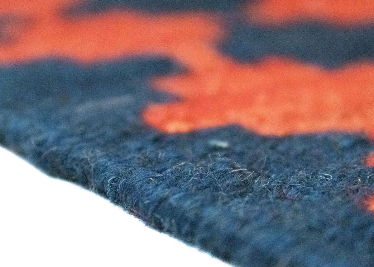 Kelim Rug - Oriental - 96 x 64 cm - orange