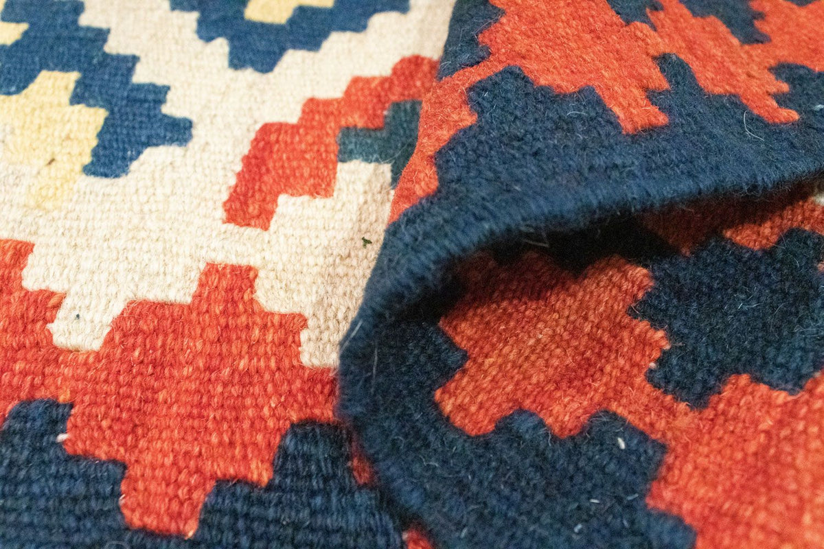 Kelim Rug - Oriental - 96 x 64 cm - orange