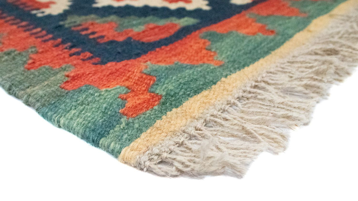 Kelim Rug - Oriental - 95 x 65 cm - blue