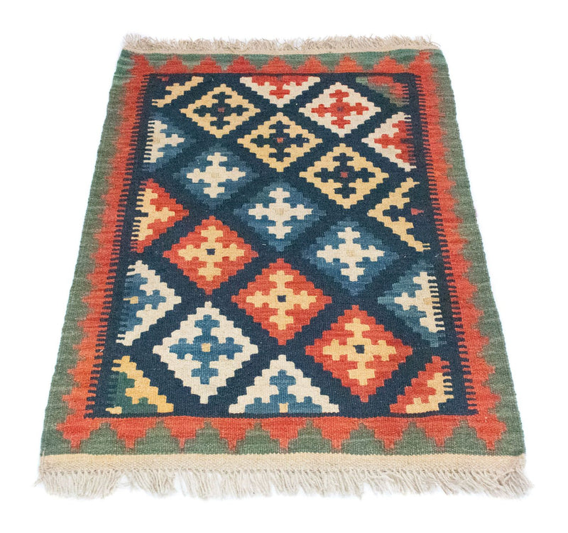 Kelim Rug - Oriental - 95 x 65 cm - blue