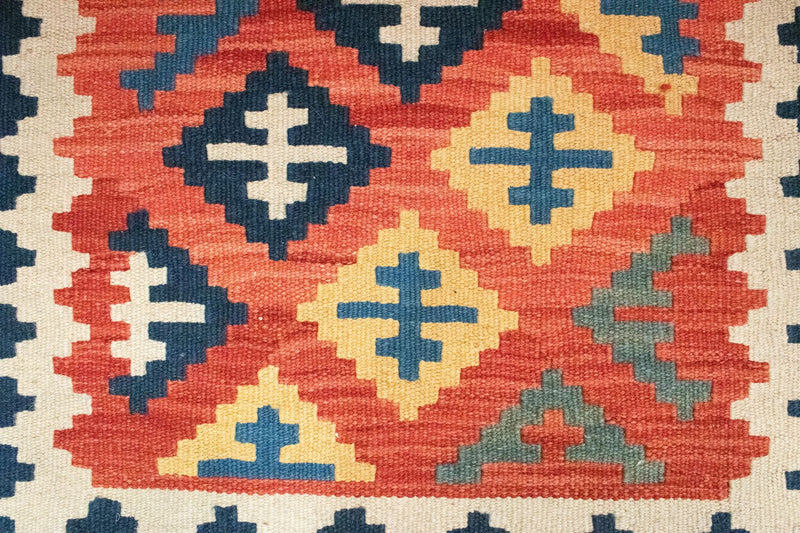 Kelim Rug - Oriental - 98 x 64 cm - multicolored