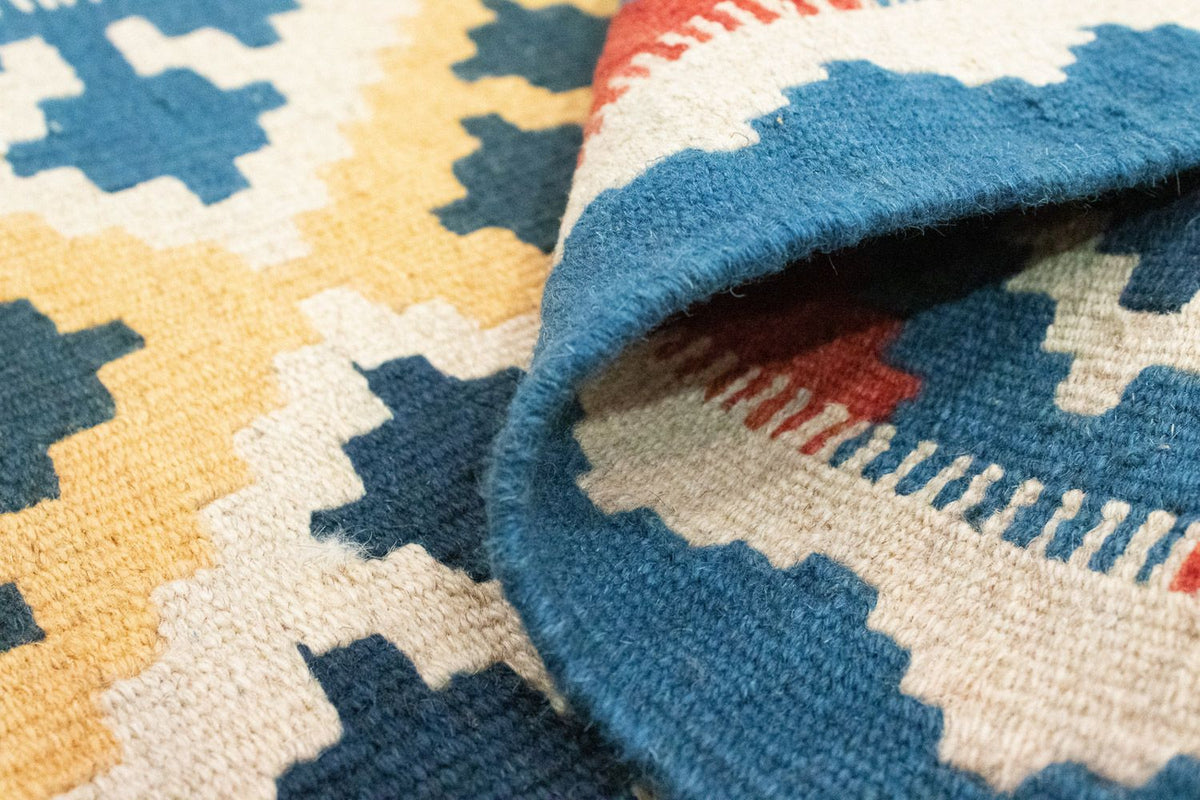 Kelim Rug - Oriental - 86 x 61 cm - blue