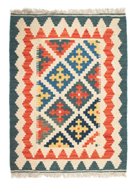 Kelim Rug - Oriental - 89 x 67 cm - beige