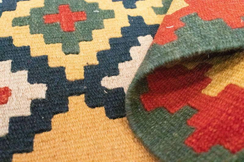 Kelim Rug - Oriental - 83 x 62 cm - yellow