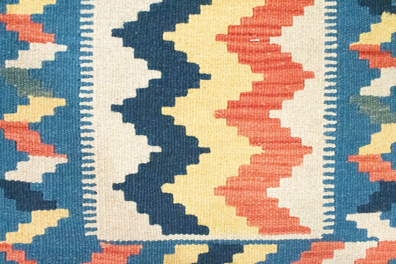 Kelim Rug - Oriental - 91 x 61 cm - blue