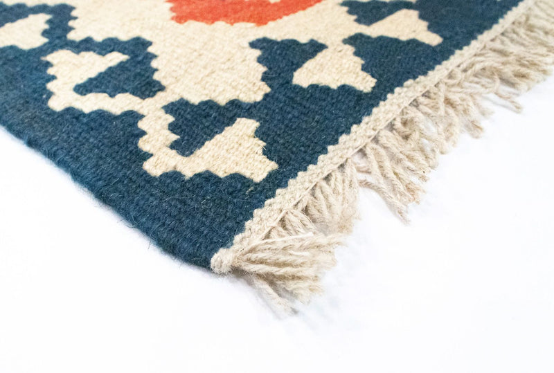 Kelim Rug - Oriental - 91 x 61 cm - orange