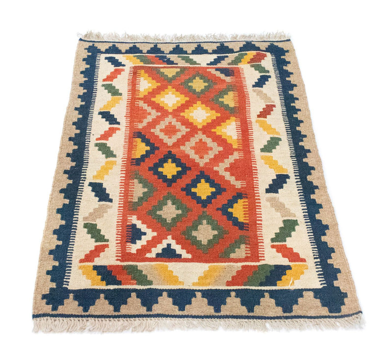 Kelim Rug - Oriental - 91 x 66 cm - orange