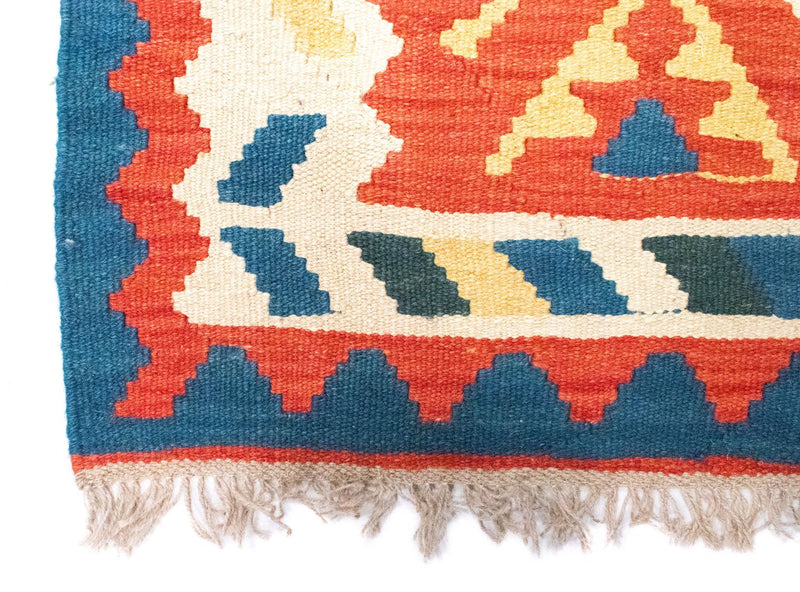 Kelim Rug - Oriental - 95 x 64 cm - multicolored