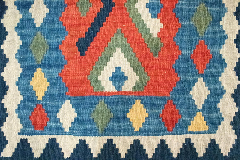 Kelim Rug - Oriental - 96 x 63 cm - multicolored