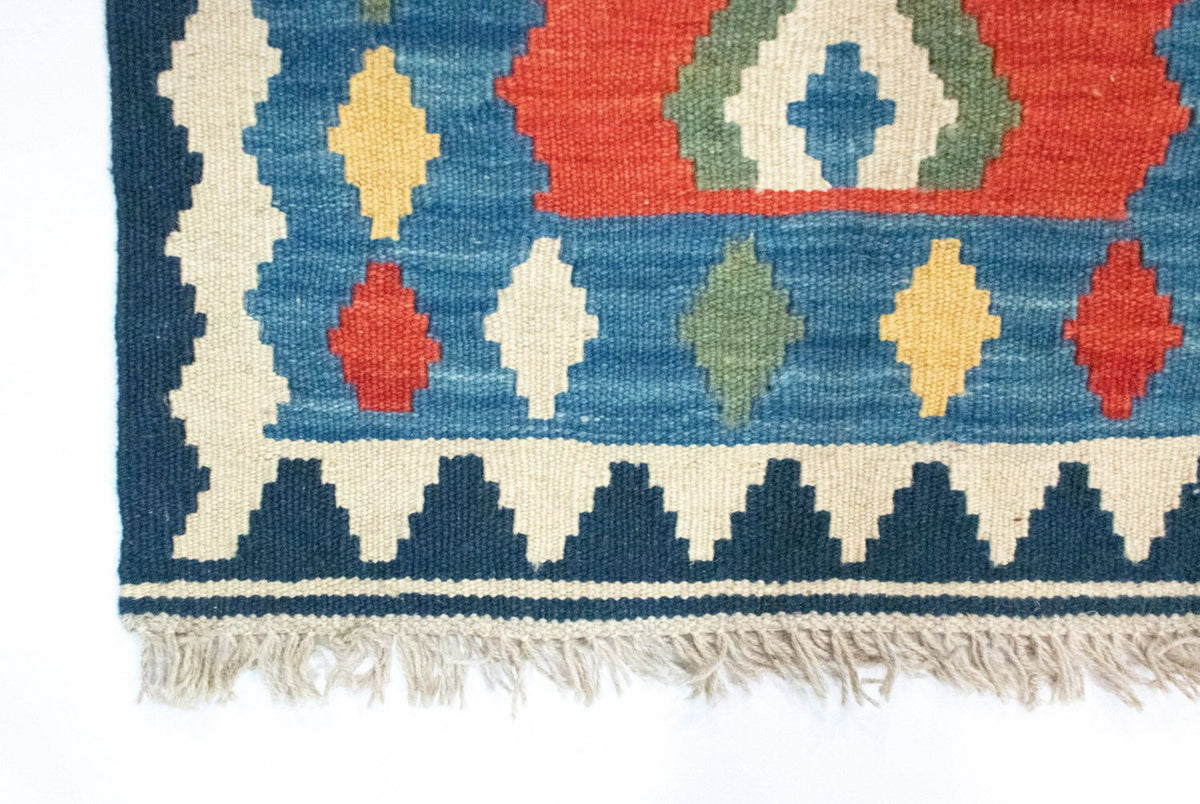 Kelim Rug - Oriental - 96 x 63 cm - multicolored