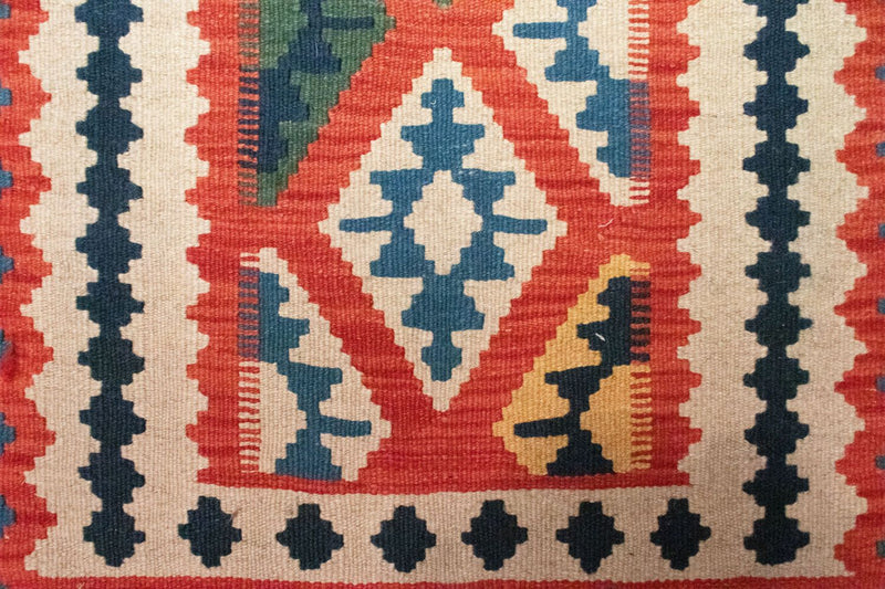 Kelim Rug - Oriental - 93 x 67 cm - blue