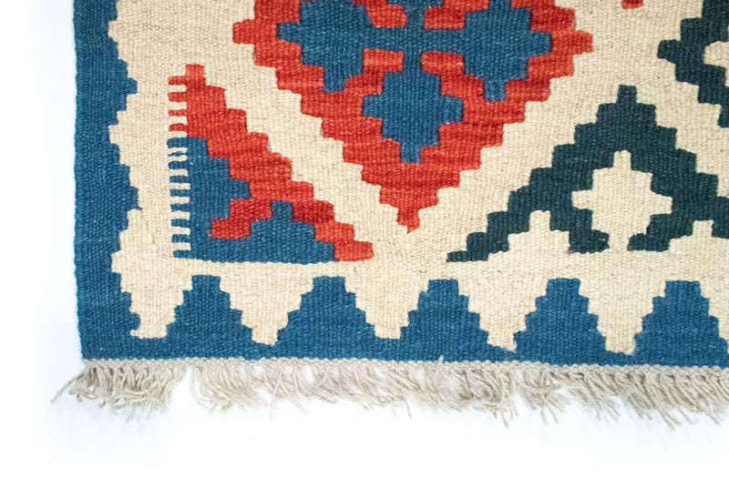 Kelim Rug - Oriental - 90 x 60 cm - multicolored