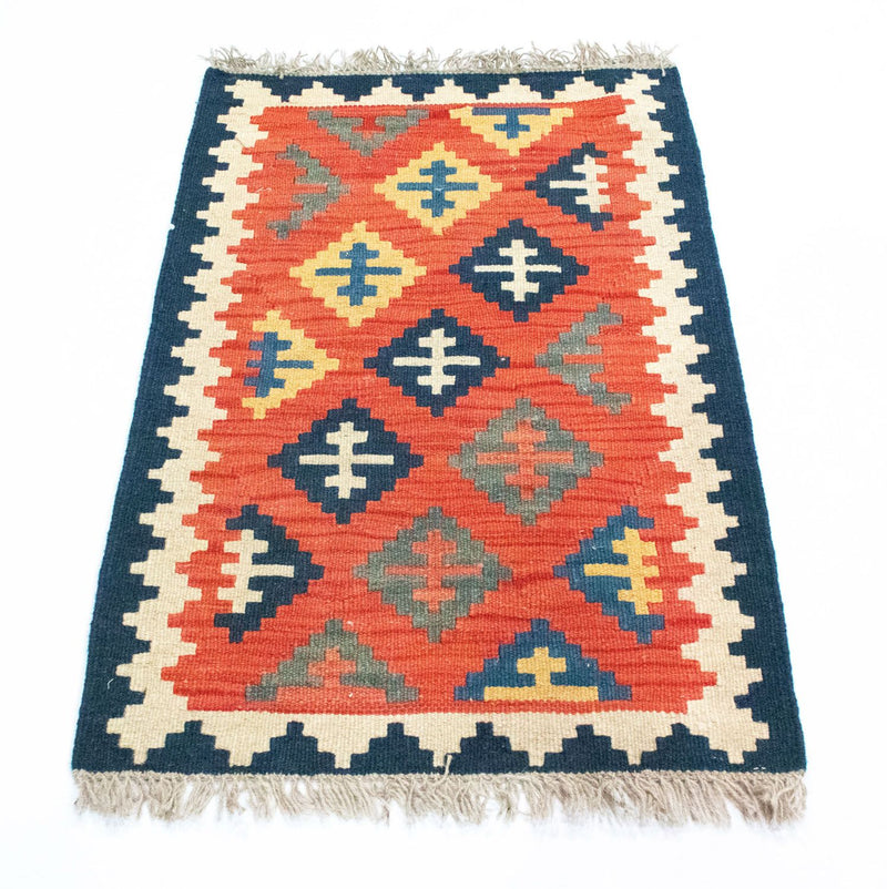 Kelim Rug - Oriental - 93 x 62 cm - orange